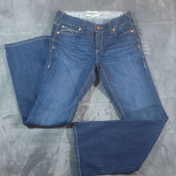 Ariat Other - Ariat Jeans Womens 30s (measures 32x31) Vicky Real Denim Boot Cut Jeans 10040798